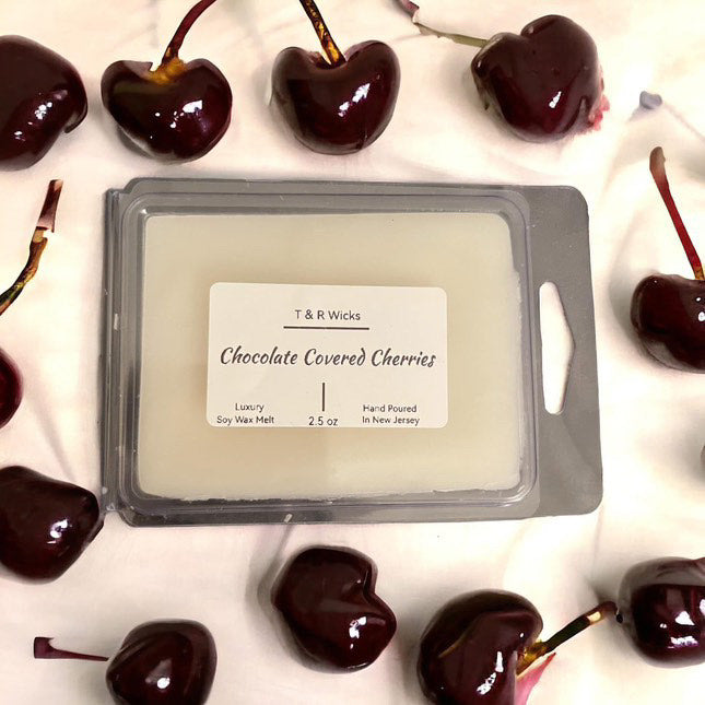 Chocolate Covered Cherries Wax Melt | Luxury Soy Wax Melt | Hand Poured My Store