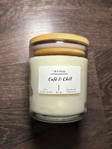 Café & Chill | Hand Poured | Soy Wax Candle My Store