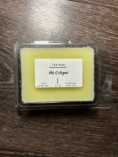 His Cologne Wax Melt | Luxury Soy Wax Melt | Hand Poured My Store