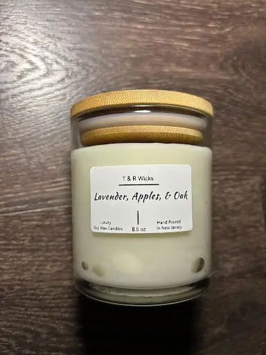 Lavender, Apples & Oak | Hand Poured | Soy Wax Candle My Store