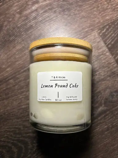 Lemon Pound Cake | Hand Poured | Soy Wax Candle My Store