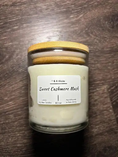 Sweet Cashmere Musk | Hand Poured | Soy Wax Candle My Store