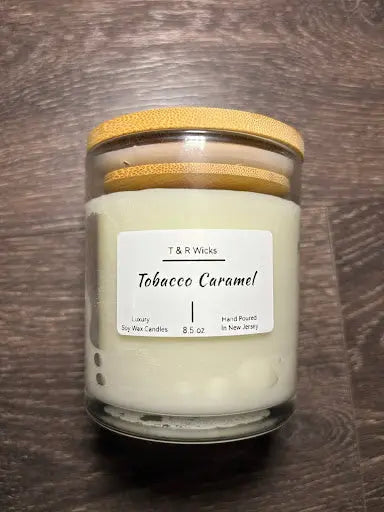 Tobacco Caramel | Hand Poured | Soy Wax Candle My Store