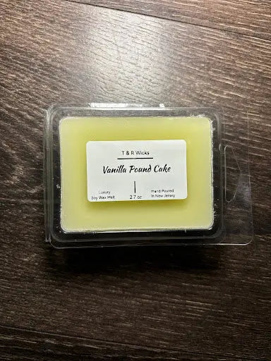 Vanilla Pound Cake Wax Melt | Luxury Soy Wax Melt | Hand Poured My Store